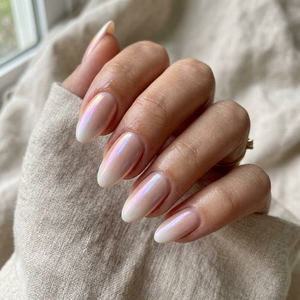 Ombre French Chrome